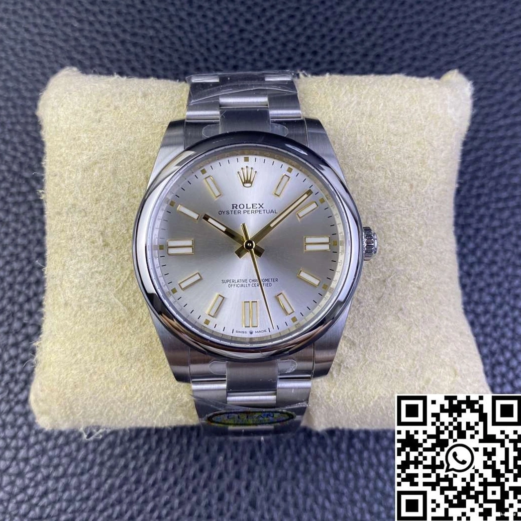 Rolex Oyster M124300-0001 41MM Silver Factory Clean Perpetual Dial 0920